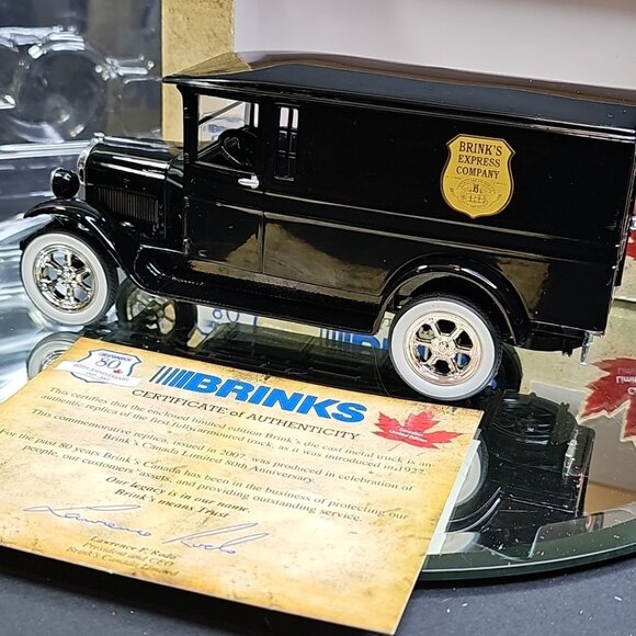 ERTL 1950 Chevy Brinks 80th Ann. 1/25th Diecast Van Rare Canadian 282/1500 2007 - Picture 1 of 16